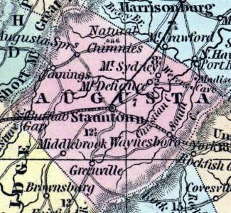 Augusta County, Virginia, 1857