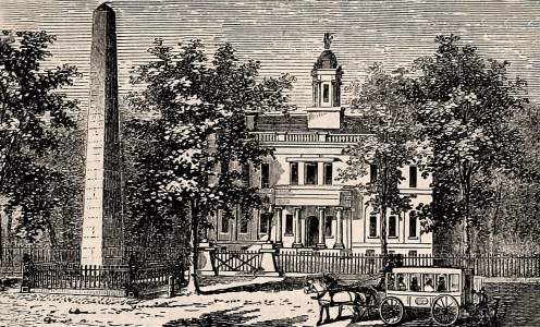 Augusta, Georgia, 1861, artist's impression