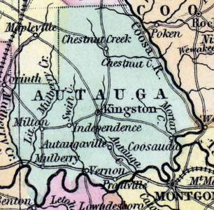 Autauga County, Alabama, 1857