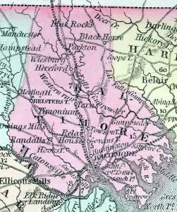Baltimore County, Maryland, 1857