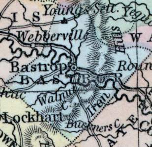 Bastrop County, Texas, 1857