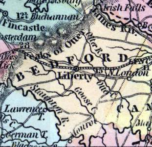 Bedford County, Virginia, 1857