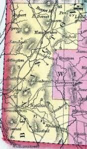 Bennington County, Vermont, 1857