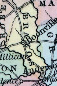 Brazos County, Texas, 1857