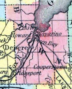 Brown County, Wisconsin, 1857