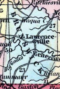 Brunswick County, Virginia, 1857