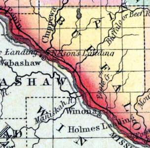Buffalo County, Wisconsin, 1857