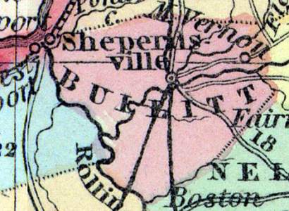 Bullitt County, Kentucky, 1857