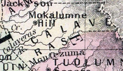 Calaveras County, California, 1860