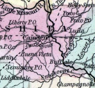 Camden, Arkansas, 1857