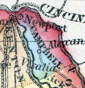 Campbell County, Kentucky, 1857