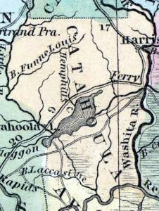 Catahoula Parish, Louisiana, 1857