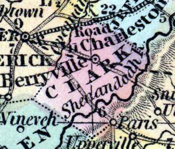 Clarke County, Virginia, 1857