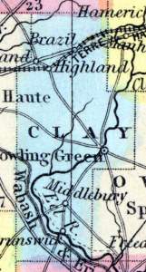 Clay County, Indiana, 1857