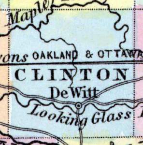 Clinton County, Michigan, 1857