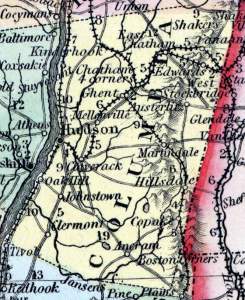 Columbia County, New York, 1857