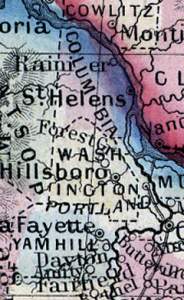 Washington County, Oregon, 1866