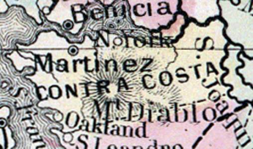 Contra Costa County, California, 1860