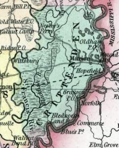 Crittenden County, Arkansas, 1857