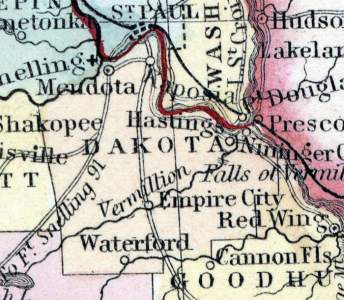 Dakota County, Minnesota, 1857