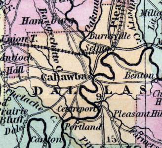 Dallas County, Alabama, 1857
