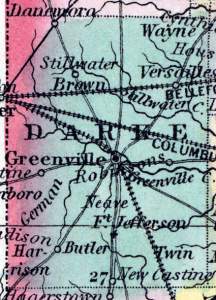 Darke County, Ohio, 1857