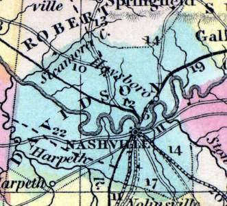 Davidson County, Tennessee, 1857