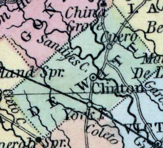 De Witt County, Texas, 1857