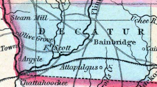 Decatur County, Georgia, 1857