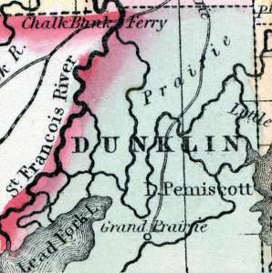 Dunklin County, Missouri, 1857