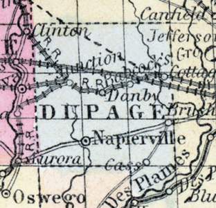 DuPage County, Illinois, 1857