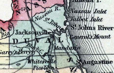 Duval County, Florida, 1857