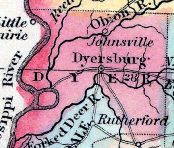 Dyer County, Tennessee, 1857
