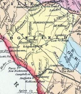 Edgefield District, South Carolina, 1857