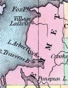 Emmet County, Michigan, 1857