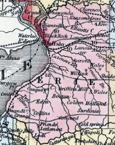 Erie County, New York, 1857