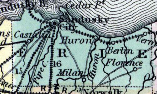 Erie County, Ohio, 1857