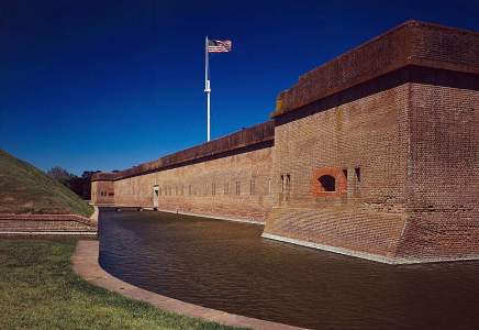 Fort Pulaski, Cockspur Island, Georgia, modern view