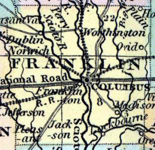 Franklin County, Ohio, 1857