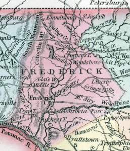 Frederick County, Maryland, 1857