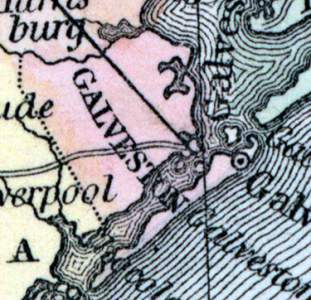 Galveston County, Texas, 1857