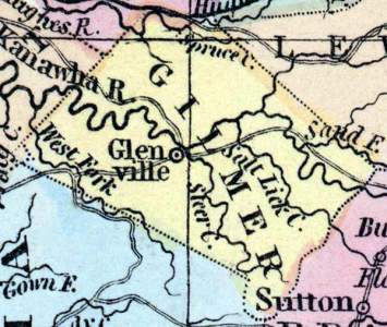 Gilmer County, Virginia, 1857