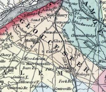 Gloucester County, New Jersey, 1857