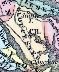 Gloucester County, Virginia, 1857
