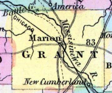 Grant County, Indiana, 1857