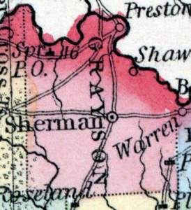 Grayson County, Texas, 1857