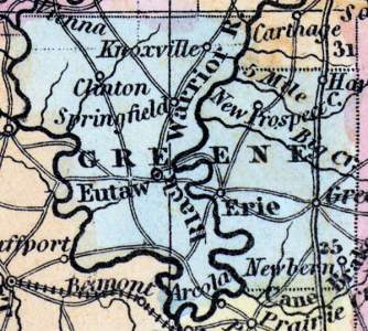 Greene County, Alabama, 1857