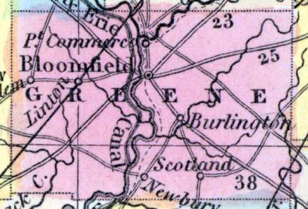 Greene County, Indiana, 1857