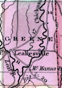 Greene County, Mississippi, 1857