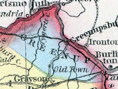 Greenup County, Kentucky, 1857